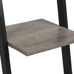 Bücherregal mit 4 Fächern JOPLIN 143 cm Schwarz