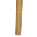 Nachttisch dunkler Holzfarbton 1 Schublade BATLEY