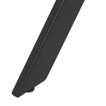 Ausziehbarer Esstisch BENSON Hellgrau 140/180 cm 80 cm