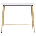 Stehtisch CHAVES Weiss 110 cm 50 cm