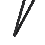 Esstisch MOLDEN Schwarz / Weiss 150 cm 80 cm