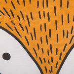 Dekokissen orange Fuchsmotiv 50 x 40 cm VADODARA