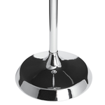 Kerzenständer COTUI Glas 58 cm Silber