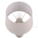Tischleuchte TRAISEN Keramik Beige