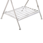 Beistelltisch Antik Optik weiss rechteckig 35 x 40 cm ANCUD