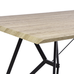 Esstisch BUSCOT Hellbraun 160 cm 90 cm