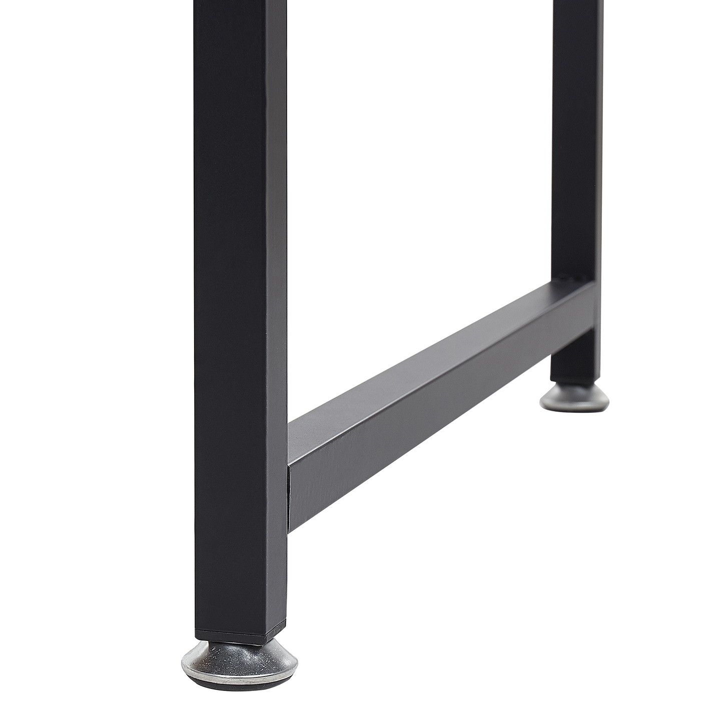 Schreibtisch weiss / dunkler Holzfarbton 120 x 60 cm DESE
