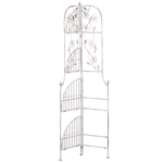 Regal BIELLA Metall 35 cm 35 cm Weiss