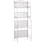 Regal PADUA Metall 61 cm 32 cm Weiss