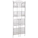 Regal PADUA Metall 61 cm 32 cm Weiss
