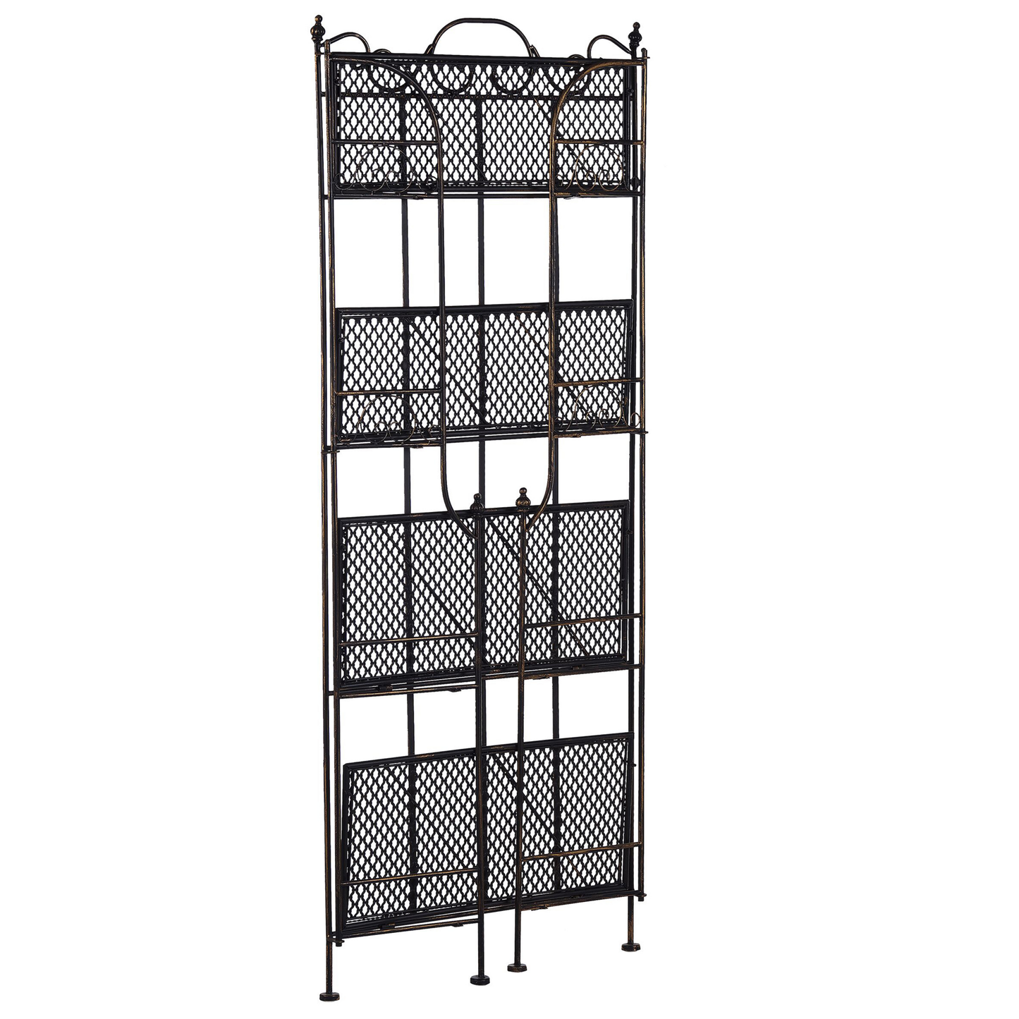 Regal ISERNIA Metall 61 cm 29 cm Schwarz