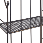 Regal ISERNIA Metall 61 cm 29 cm Schwarz