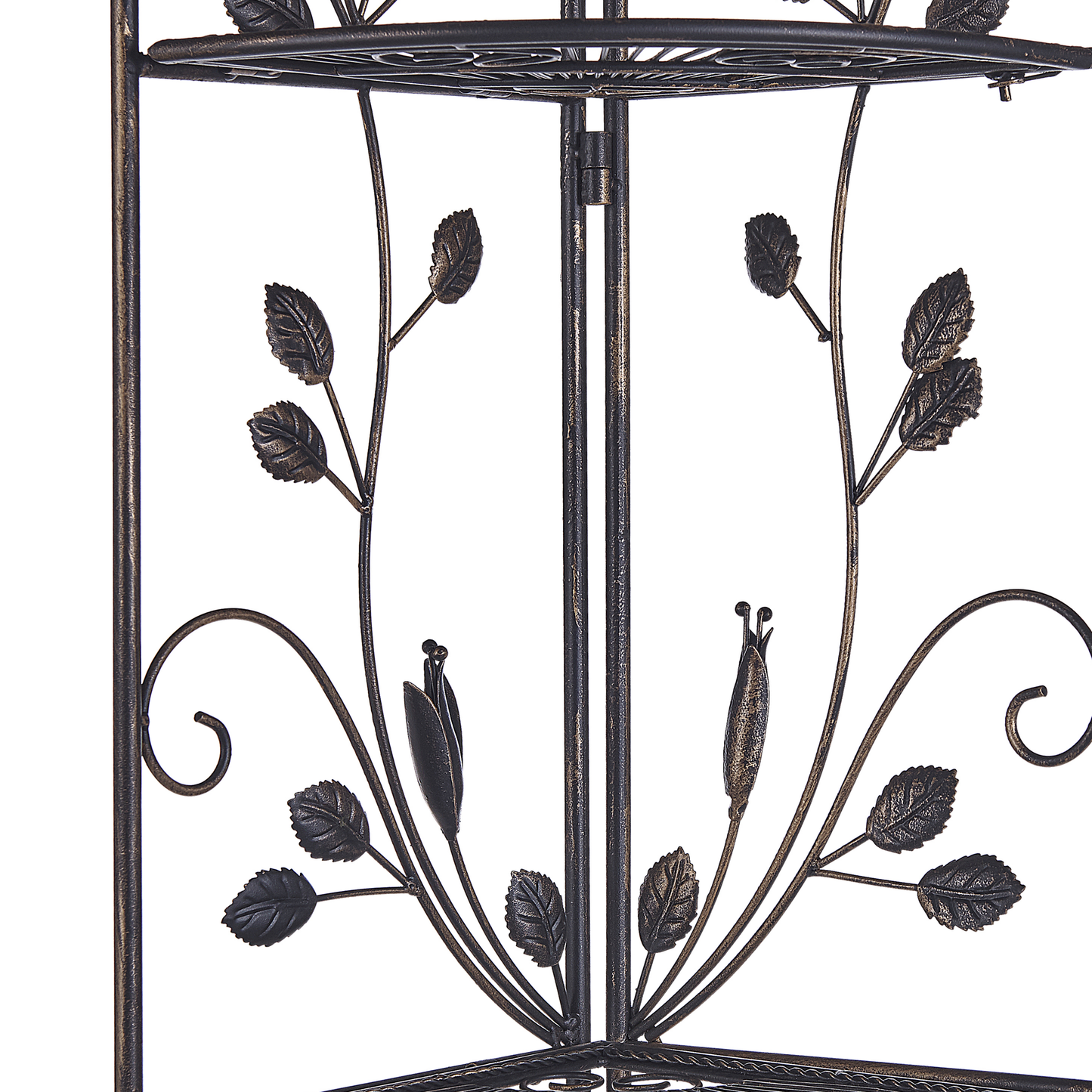 Regal SIDERNO Metall 35 cm 35 cm Schwarz