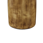 Dekovase CYRENE Keramik 50 cm Dunkelbraun