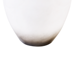 Dekovase BAEZA Keramik 46 cm Weiss
