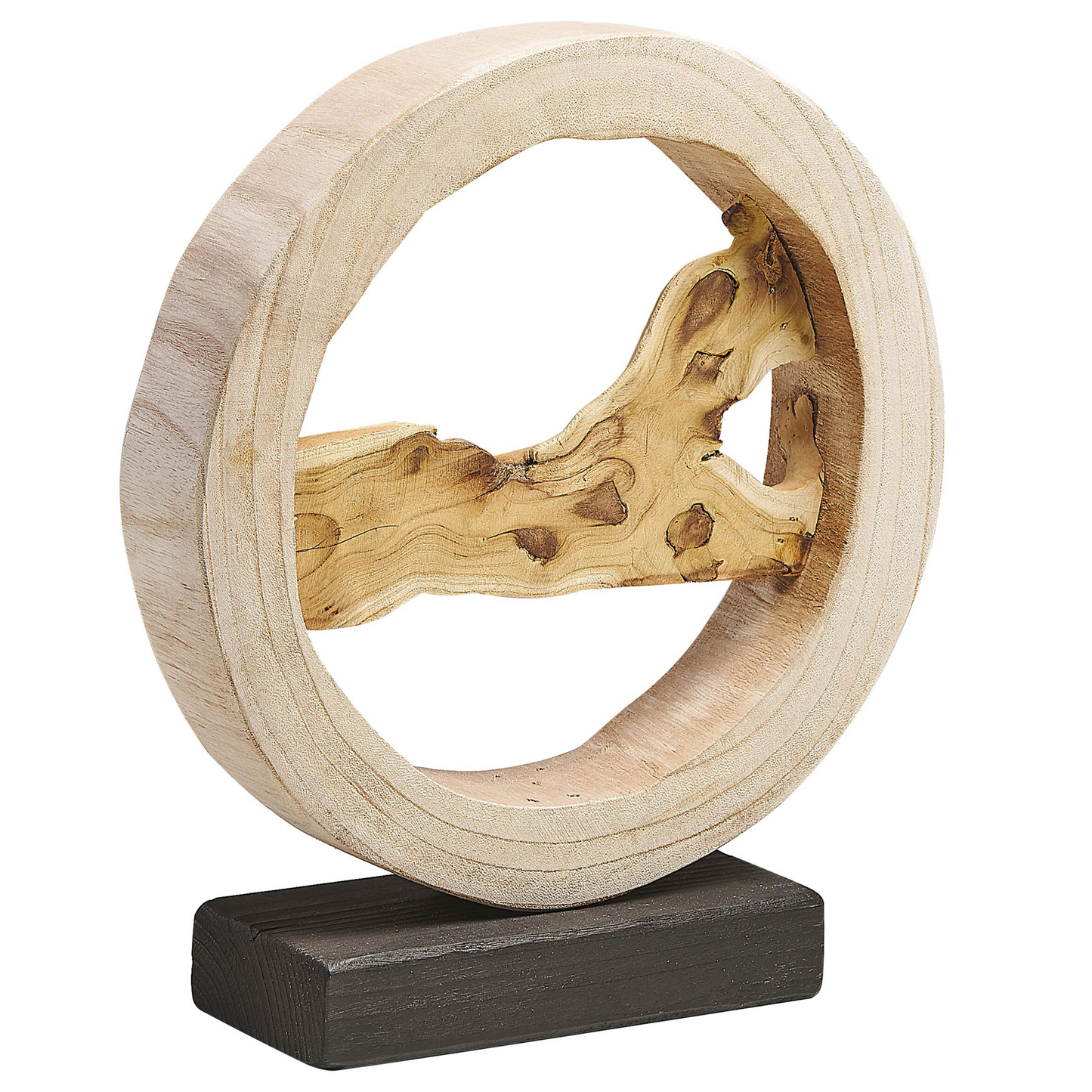 Dekofigur OCAMPO Holz Hellbraun