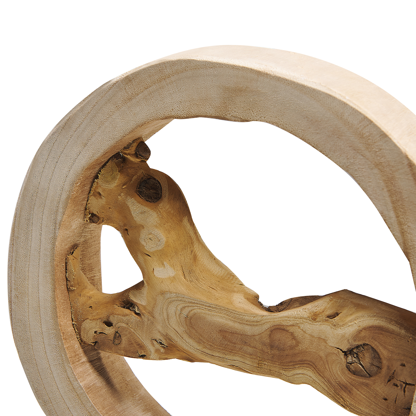 Dekofigur OCAMPO Holz Hellbraun