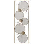 Wandobjekt TUNGSTEN Metall 90 cm Gold