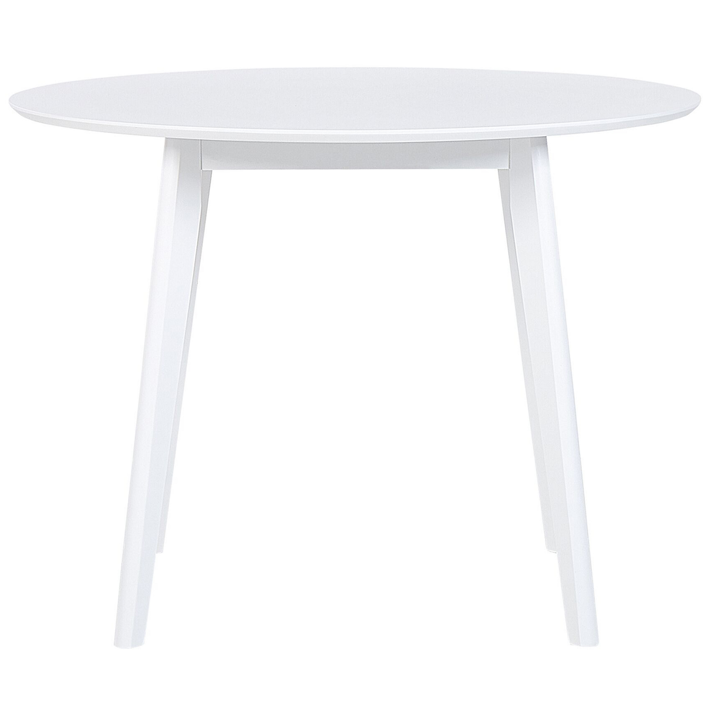 Esszimmer Set ROXBY Weiss 4-Sitzer