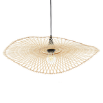 Hängelampe FLOYD Bambusholz Hellbraun