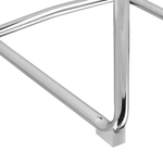 Esszimmerstuhl 2er Set ROVARD Kunstleder Cremeweiss