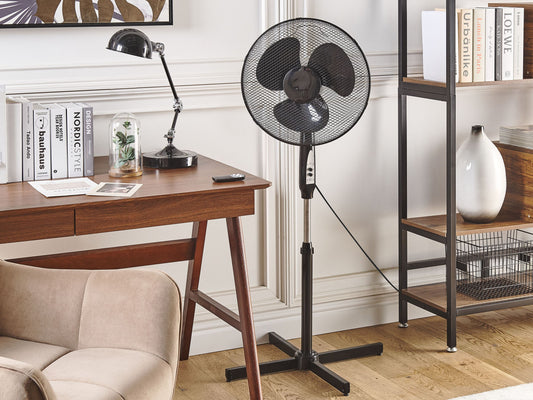 Standventilator schwarz höhenverstellbar SPAY