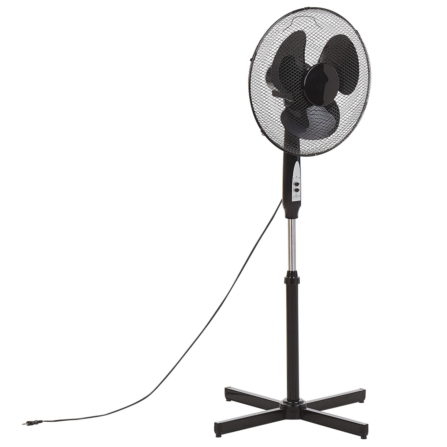 Standventilator schwarz höhenverstellbar SPAY