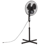 Standventilator schwarz höhenverstellbar SPAY