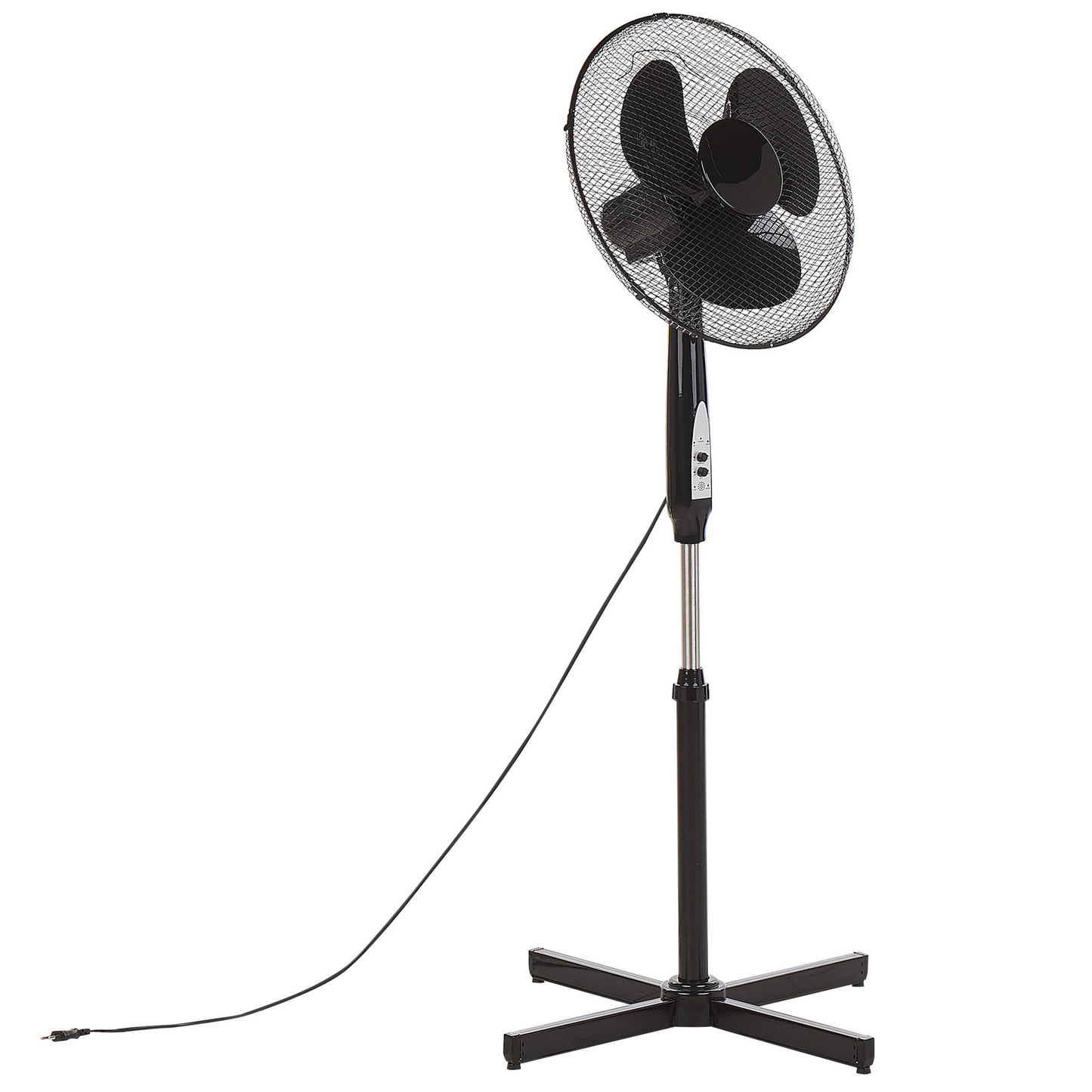 Standventilator schwarz höhenverstellbar SPAY