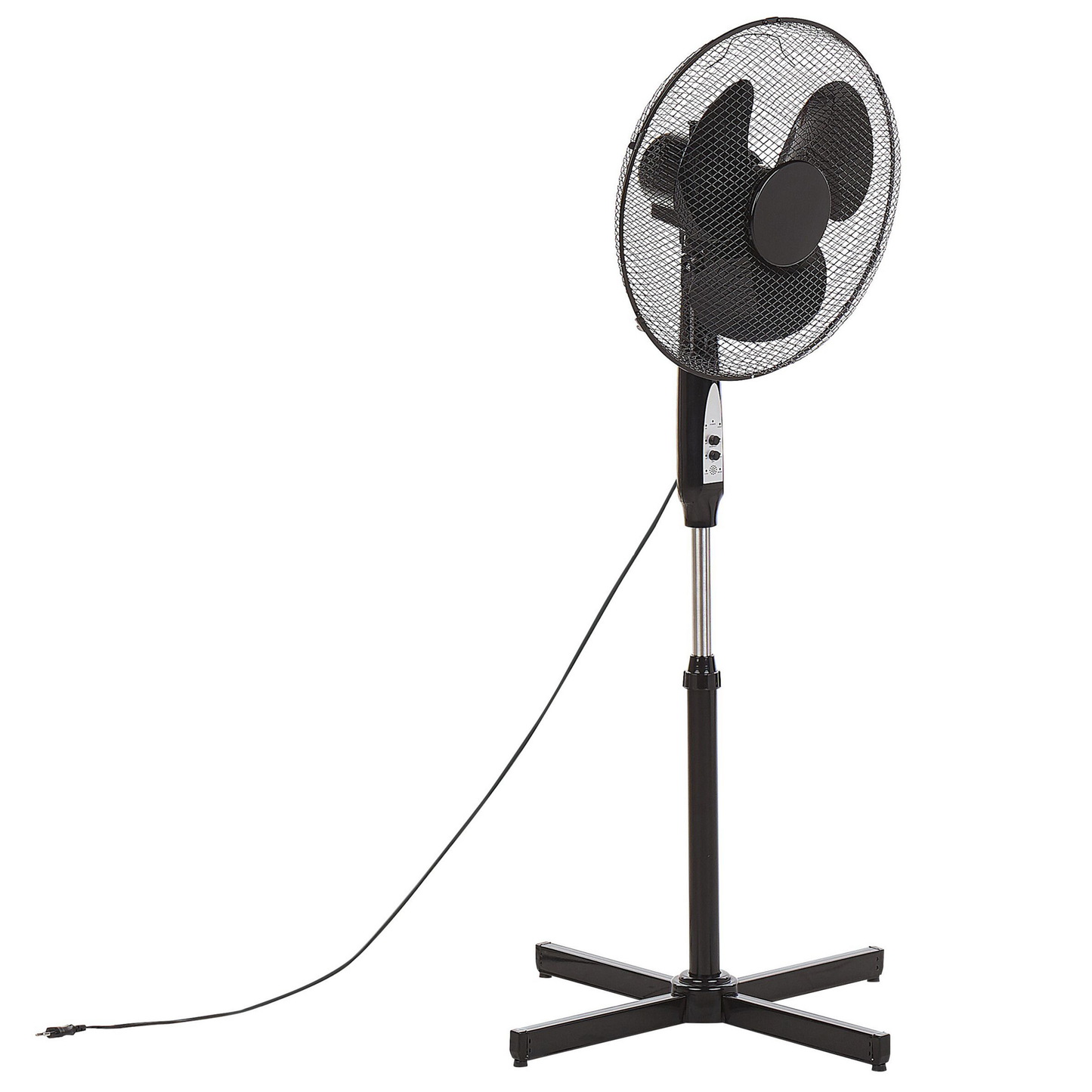 Standventilator schwarz höhenverstellbar SPAY