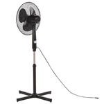 Standventilator schwarz höhenverstellbar SPAY