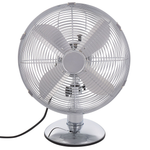 Tischventilator Metall silber 42 cm WENSUM