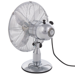 Tischventilator Metall silber 42 cm WENSUM