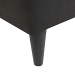 3-Sitzer Sofa rot abnehmbarer Bezug GILJA