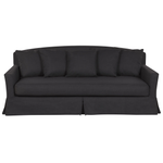 Bezug für 3-Sitzer Sofa GILJA Schwarz