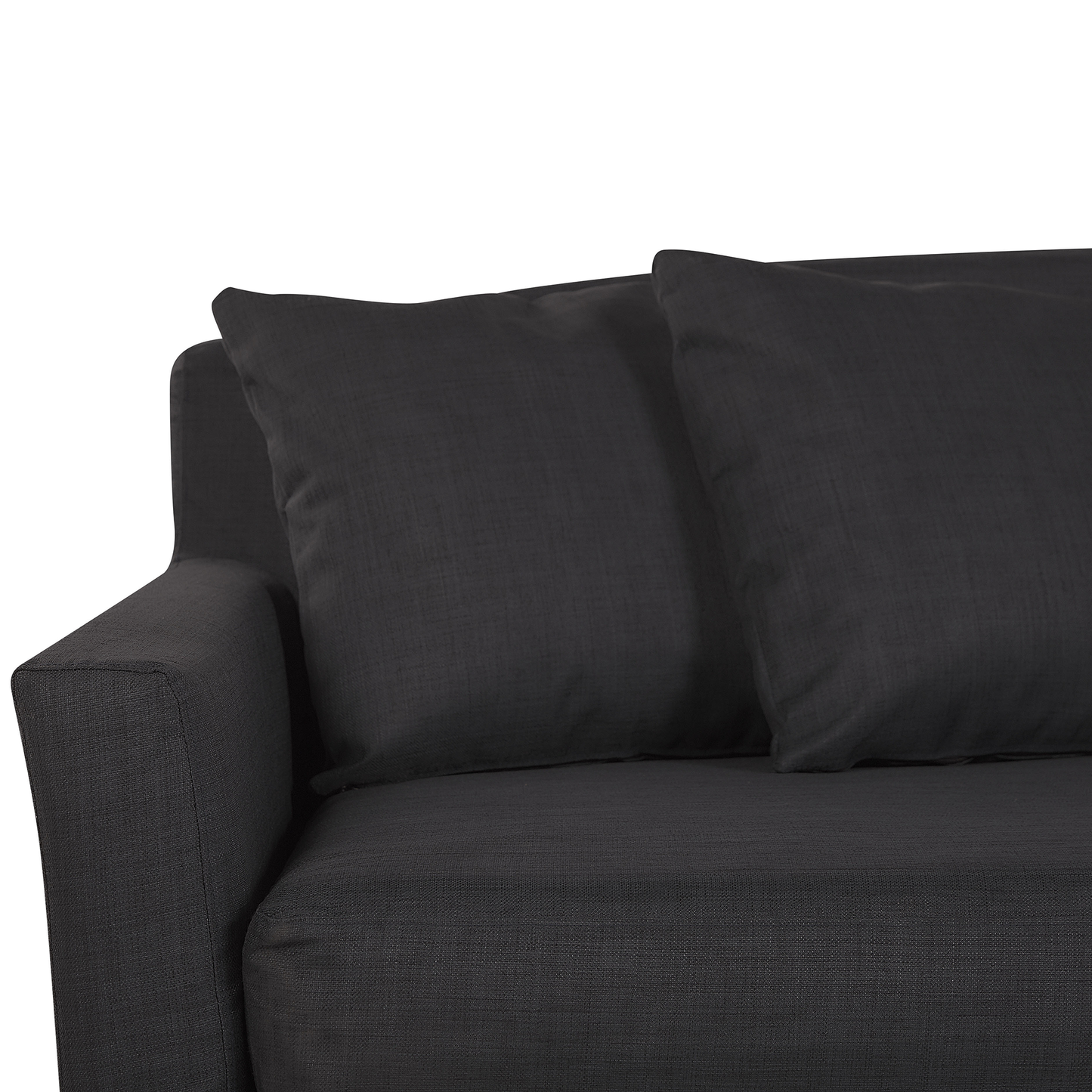 Bezug für 3-Sitzer Sofa GILJA Schwarz