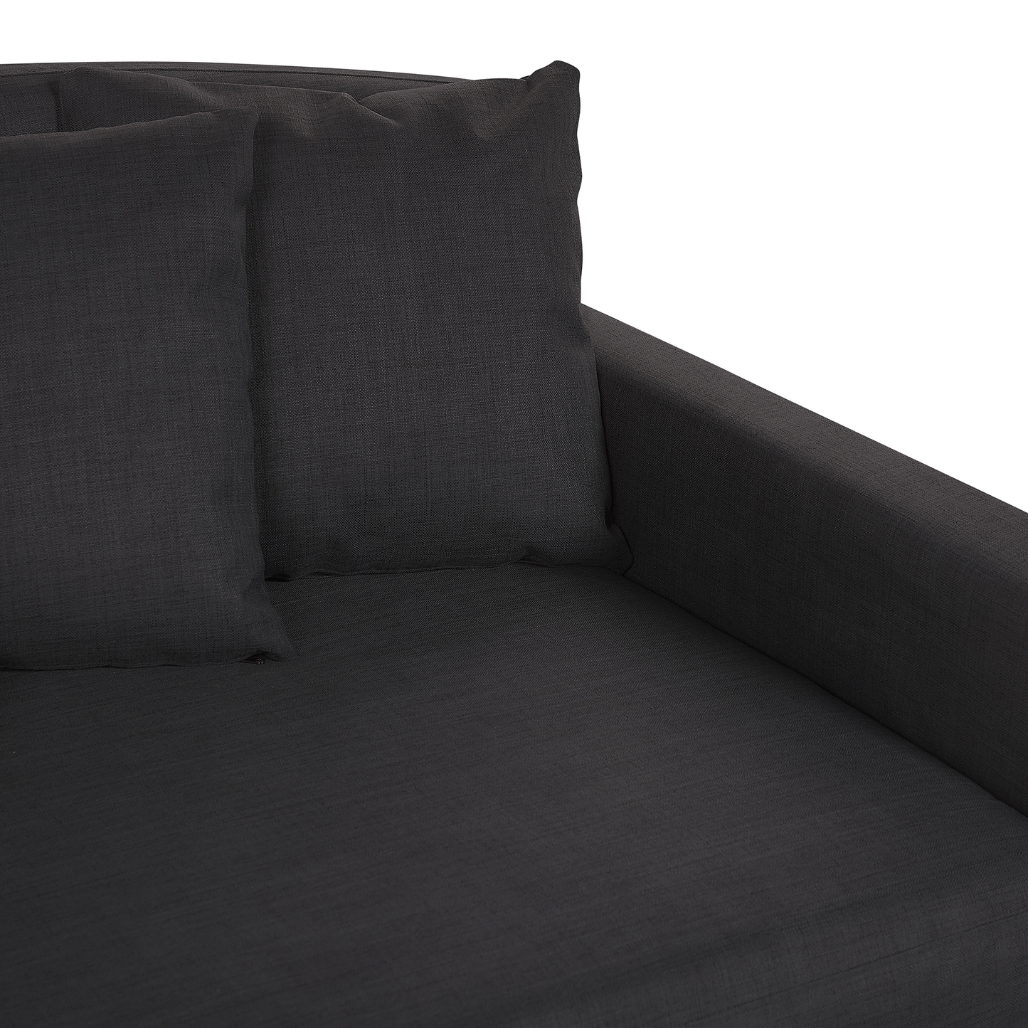 Bezug für 3-Sitzer Sofa GILJA Schwarz