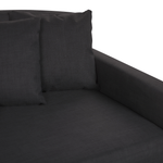 Bezug für 3-Sitzer Sofa GILJA Schwarz