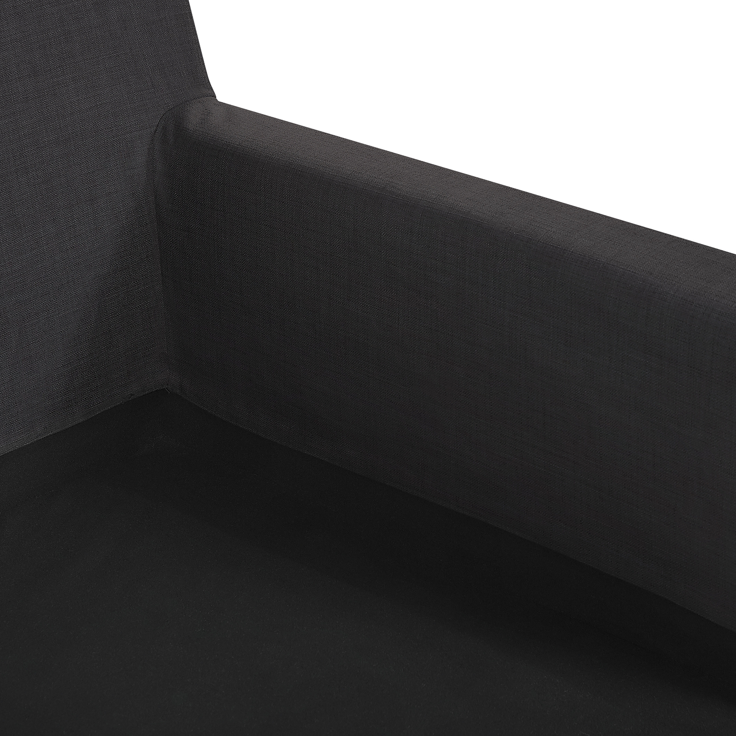 Bezug für 3-Sitzer Sofa GILJA Schwarz