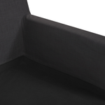 Bezug für 3-Sitzer Sofa GILJA Schwarz