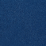 Bezug für 2-Sitzer Sofa BERNES Samtstoff Marineblau