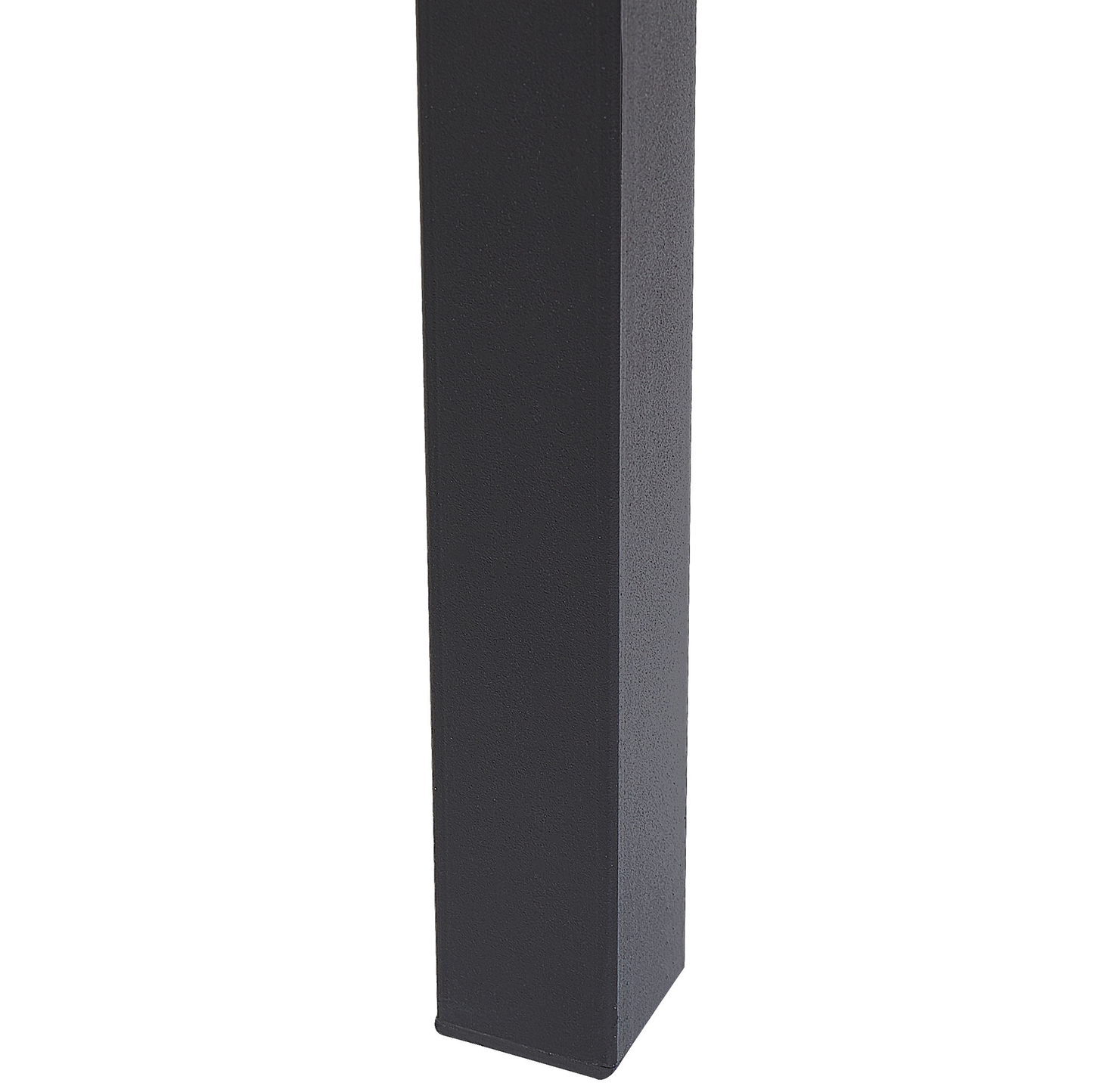 Ausziehbarer Esstisch AVIS Schwarz 140/190 cm 90 cm