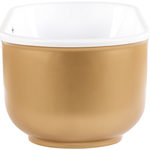 Badewanne freistehend gold oval 170 x 80 cm PINEL