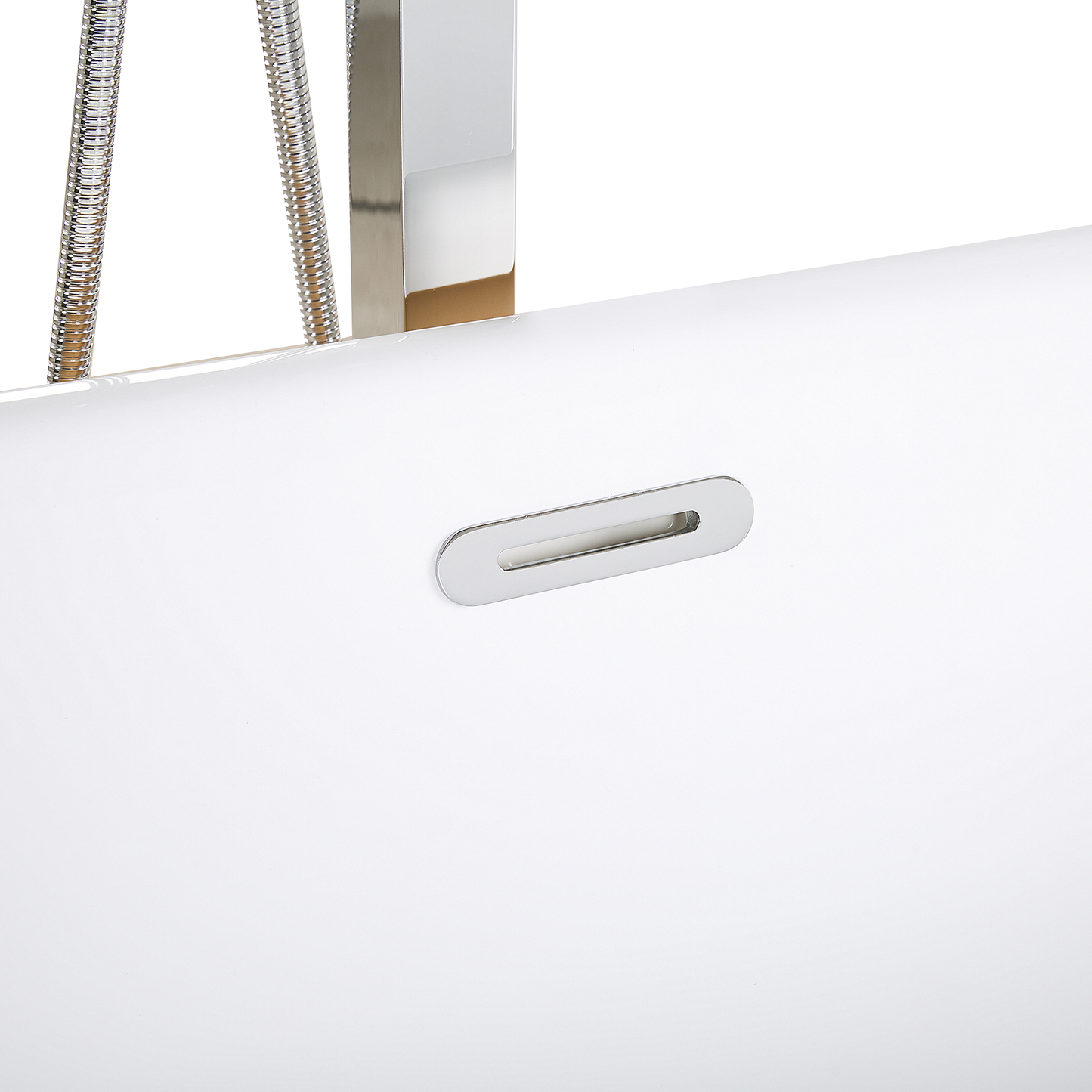 Badewanne freistehend gold oval 170 x 80 cm PINEL