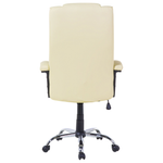Massagestuhl Kunstleder Helles Beige COMFORT