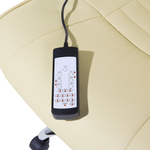Massagestuhl Kunstleder Helles Beige COMFORT