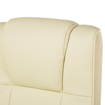 Massagestuhl Kunstleder Helles Beige COMFORT