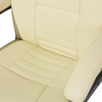 Massagestuhl Kunstleder Helles Beige COMFORT