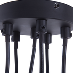 Hängelampe CESTOS Metall Schwarz