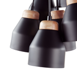 Hängelampe CESTOS Metall Schwarz